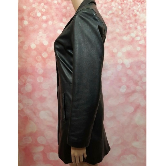 90s Leather Jacket - Picture 4 of 4